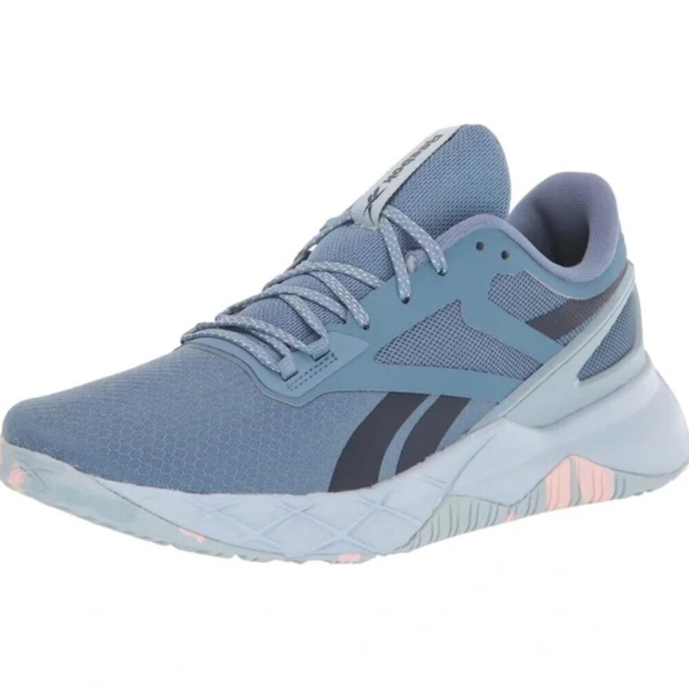Reebok Women's Nanoflex Cross Trainer, Blue Slate/Gable Gray Amazing Condition